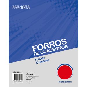 Forros de Cuadernos Doblez 10 Unidades