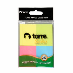 Torre Notes Neón 4 Unid