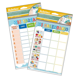 Calendario pizarra autoadhesivo