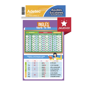 Adetec Ayuda Escolar Inglés Adhesiva