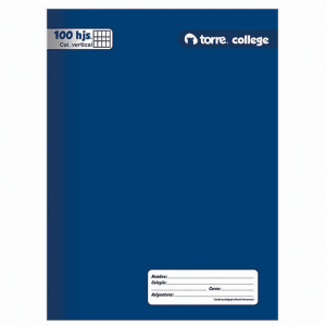 Torre Cuaderno College Caligrafia Vertical 100 hjs