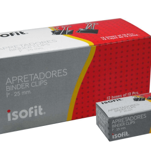 Caja DobleClip 19mm 12 pcs Unidad