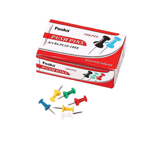 Caja Push Pin 100 pcs Unidad