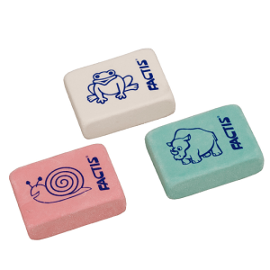 Goma miga mini color/diseños