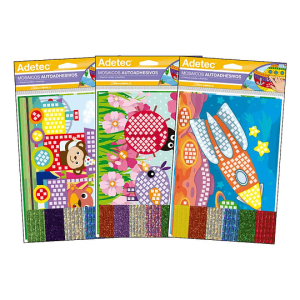 Kit de mosaicos autoadhesivos infantiles