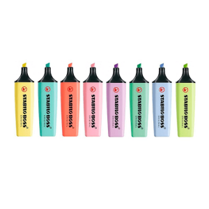 Destacadores  Boss Pastel Nuevo 8 Colores