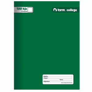 Torre Cuaderno College  Croquis 100 Hjs.