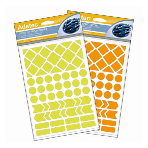 Etiquetas reflectantes autoadhesivas