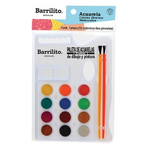 Acuarela + Watercolor + Pincel Unidad