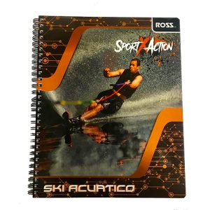 Ross Cuaderno Universitario Matemáticas 7mm 100 Hojas Sport Action
