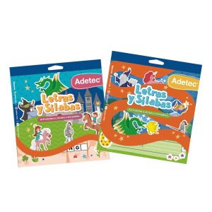 Adetec Block de Stickers y  Actividades Letras y Silabas