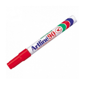 Artline Marcador Permanente 90 Rojo Unidad