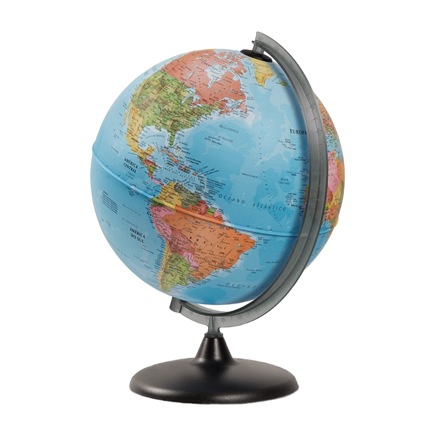 TECNODIDATTICA GLOBO TERRAQUEO 30CMS POLITICO CORALLO UNIDAD