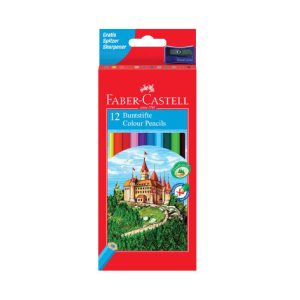 FABER CASTELL ECOLAPICES LAPICES DE COLORES 12 COL UNIDAD